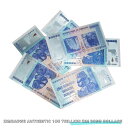 【鑑定書付き】100兆ジンバブエドル 3枚 ジンバブエ 紙幣 AUTHENTIC 100 TRILLION ZIM BOND DOLLARS ハイパーインフレ 外貨 ビリオンドル紙幣 ズンバブエドル コレクション 高騰 10005920