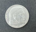 【極美品/品質保証書付】 アンティークコイン #scf-lt-238 1936 E WW2ドイツ5ライヒスマークコイン、サードライヒ、フォンヒンデンバーグ、スワスティカ 銀貨 コイン