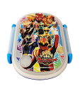 【10%OFF】 ナンバーワン戦隊ゴジュウジャー ランチボックス 350㎖ 男の子 子供 キッズ 生活雑貨 食器 キッチン お弁当グッズ お弁当箱 遠足 保育園 小学生 幼稚園 食洗機OK レンジOK 抗菌 ブルー 日本製 プリント(3)