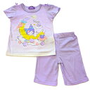 サンリオ 蓄光 クロミ 半袖 パジャマ Tシャツ ハーフパンツ 光る 女の子 キッズ ジュニア 子供 パープル 部屋着 上下 プリント 春 夏 秋 服 薄手 月...