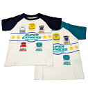 【夏物セール】 新幹線 集合 プリント 半袖 Tシャツ ベビー キッズ ジュニア 綿100% 男の子 バックプリント のぞみ ドクターイエロー かがやき こまち...