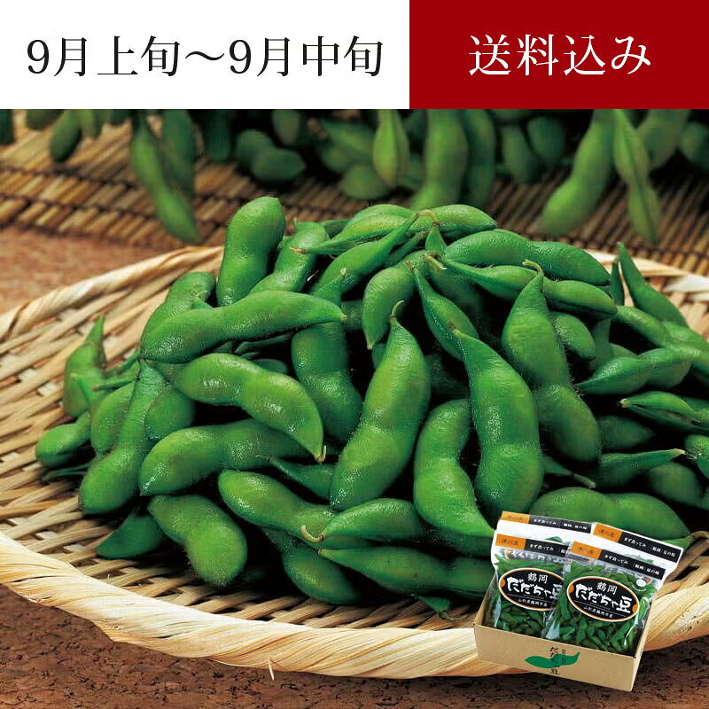 尾浦 だだちゃ豆 300g×4袋 9月上旬～9月中旬お届け ( 大ぶりで強い甘み 「なごり」の枝豆 おうら 晩生 晩生だだちゃ豆 清川屋のダダチャ豆 茶豆 枝豆 )