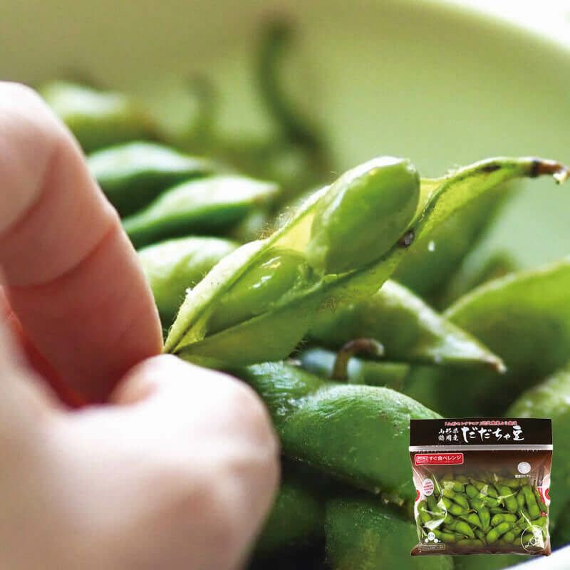 レンジパックだだちゃ豆 180g×1袋 8月上旬～下旬お届け ( 電子レンジで簡単調理 生枝豆 早生豆 本豆 清川屋のダダチャ豆 茶豆 枝豆 特選 鶴岡だだちゃ豆 )