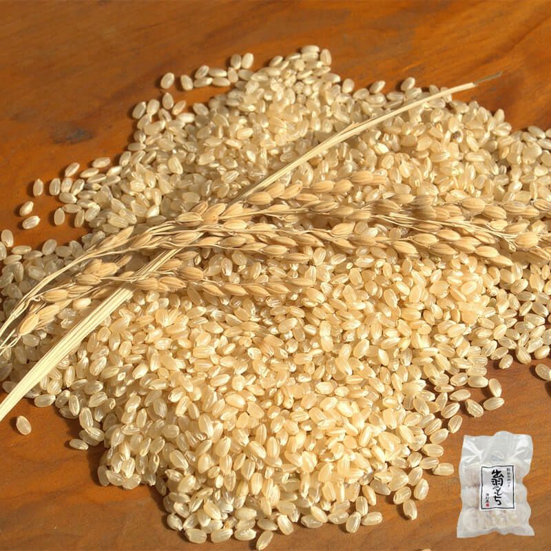 出羽のもち 玄米 1袋 ( 無添加 国産 山形県産 でわのもち 100％ お餅 選べる 丸餅 角餅 切り餅 国産 水稲 庄内産 お雑煮にも！ 柔らかで食べやすい おいしい お正月 おもち モチ 清川屋 お歳暮 冬ギフト )