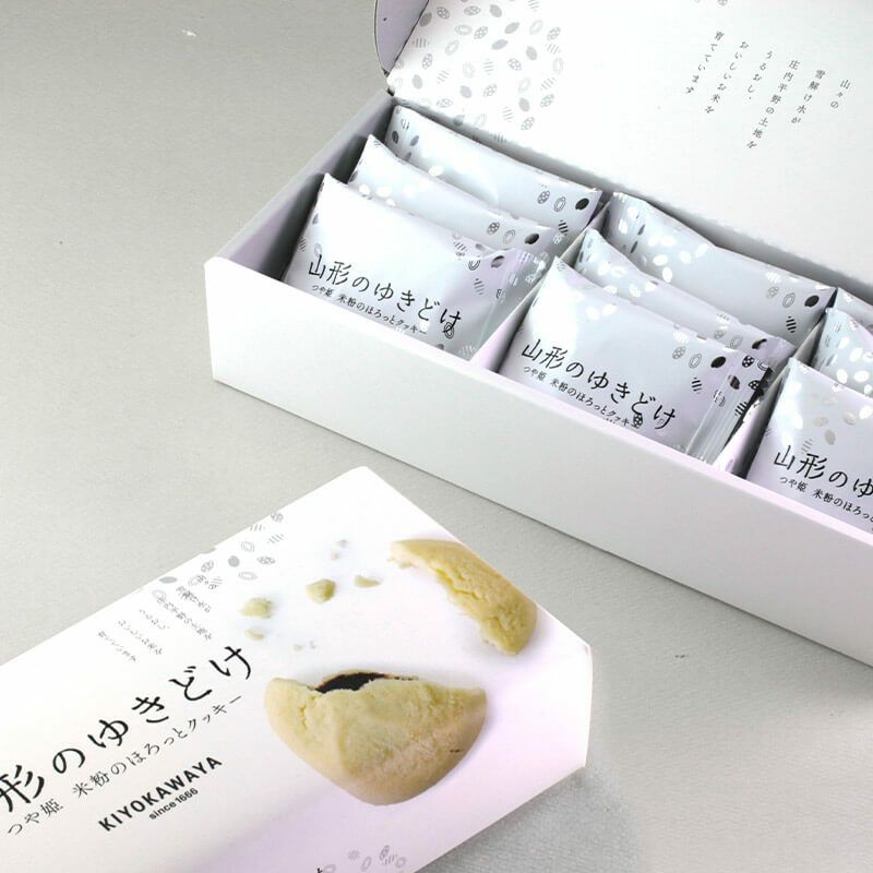 山形のゆきどけ 9個入 ( 箱入 グルテンフリー つや姫 米粉 100% クッキー チョコクッキー チョコインクッキー スイーツ お菓子 焼き菓子 プレゼント ギフト プチギフト 手土産 お土産 お取り寄せ 山形 鶴岡 山形のゆきどけ )