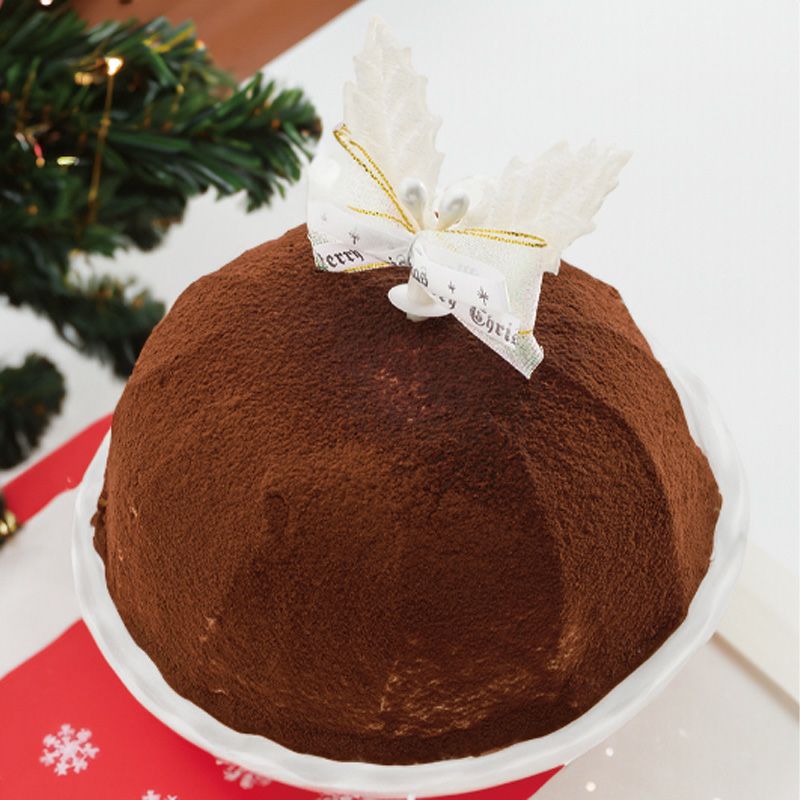 アル・ケッチァーノ ズコット 清川屋スペシャル 12月20日～26日お届け ( 清川屋のクリスマスケーキ 4号 ズコットケーキ スイーツ 洋菓子 )