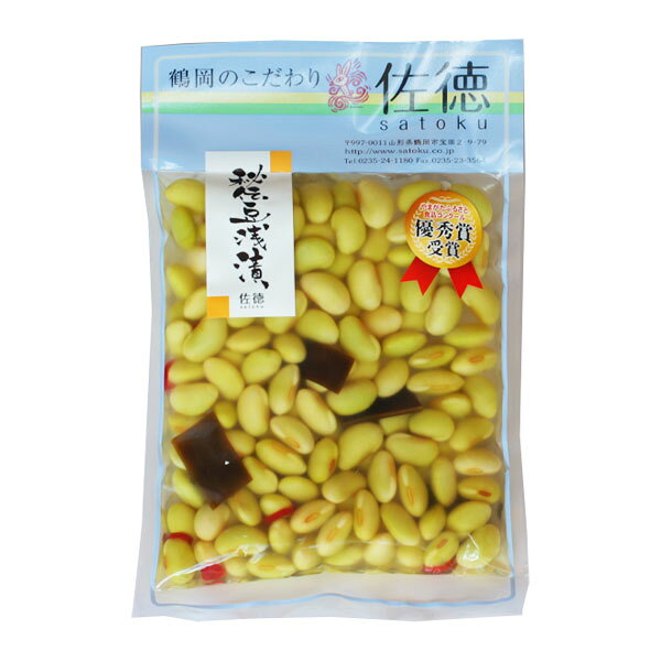 秘伝豆浅漬け ( 山形県 お土産 漬物 佐徳 )