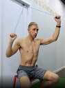 【送料無料】ショルダー プーリー 肩 ストレッチャー ドアに取り付け 首と肩のトレーニング 上肢運動プルロープ