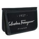 フェラガモ FERRAGAMO 24-0971 クラッチバッグ ブラック メンズ bh