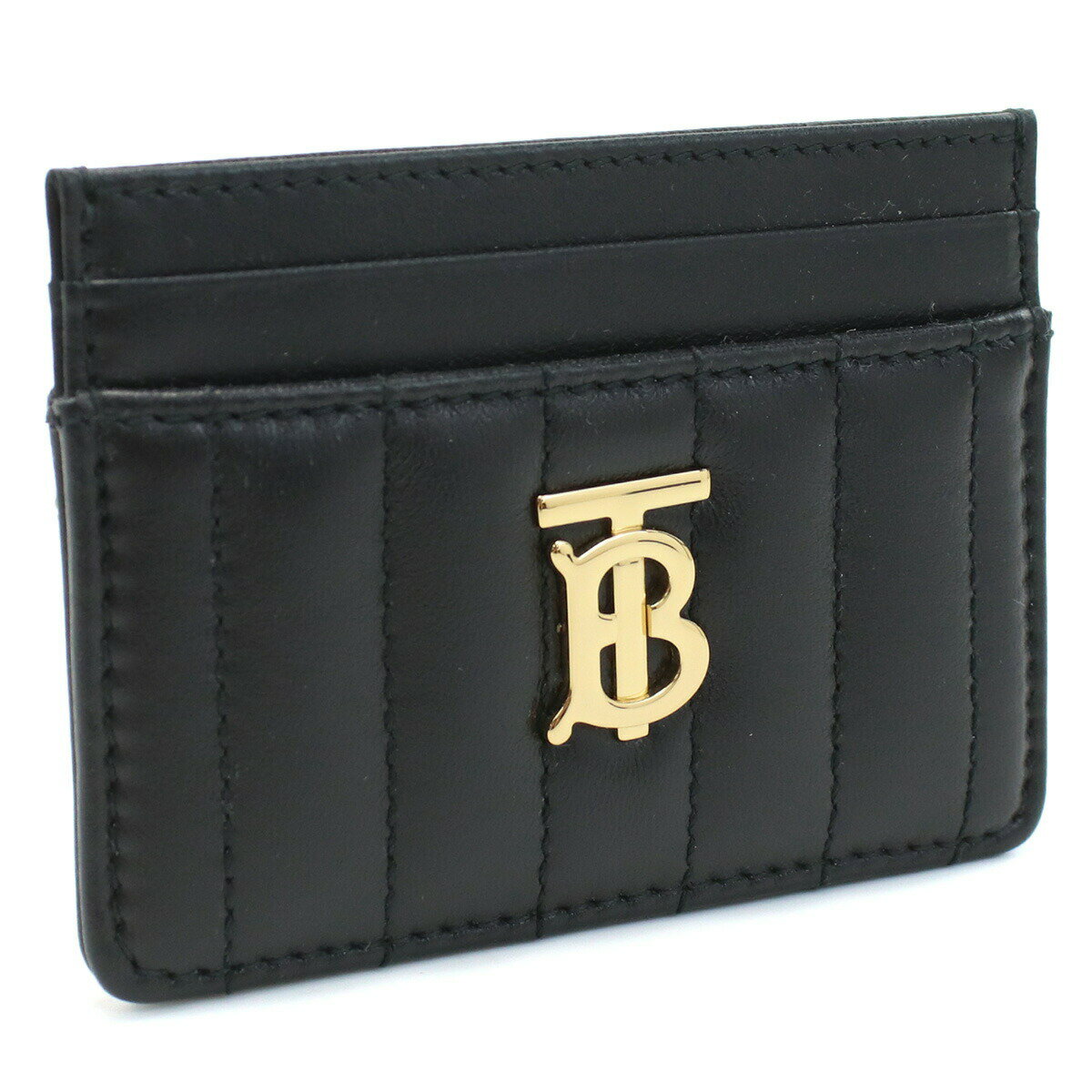 バーバリー 名刺入れ バーバリー BURBERRY 8062374 カードケース BLACK-LIGHT GOLD ブラック レディース bh