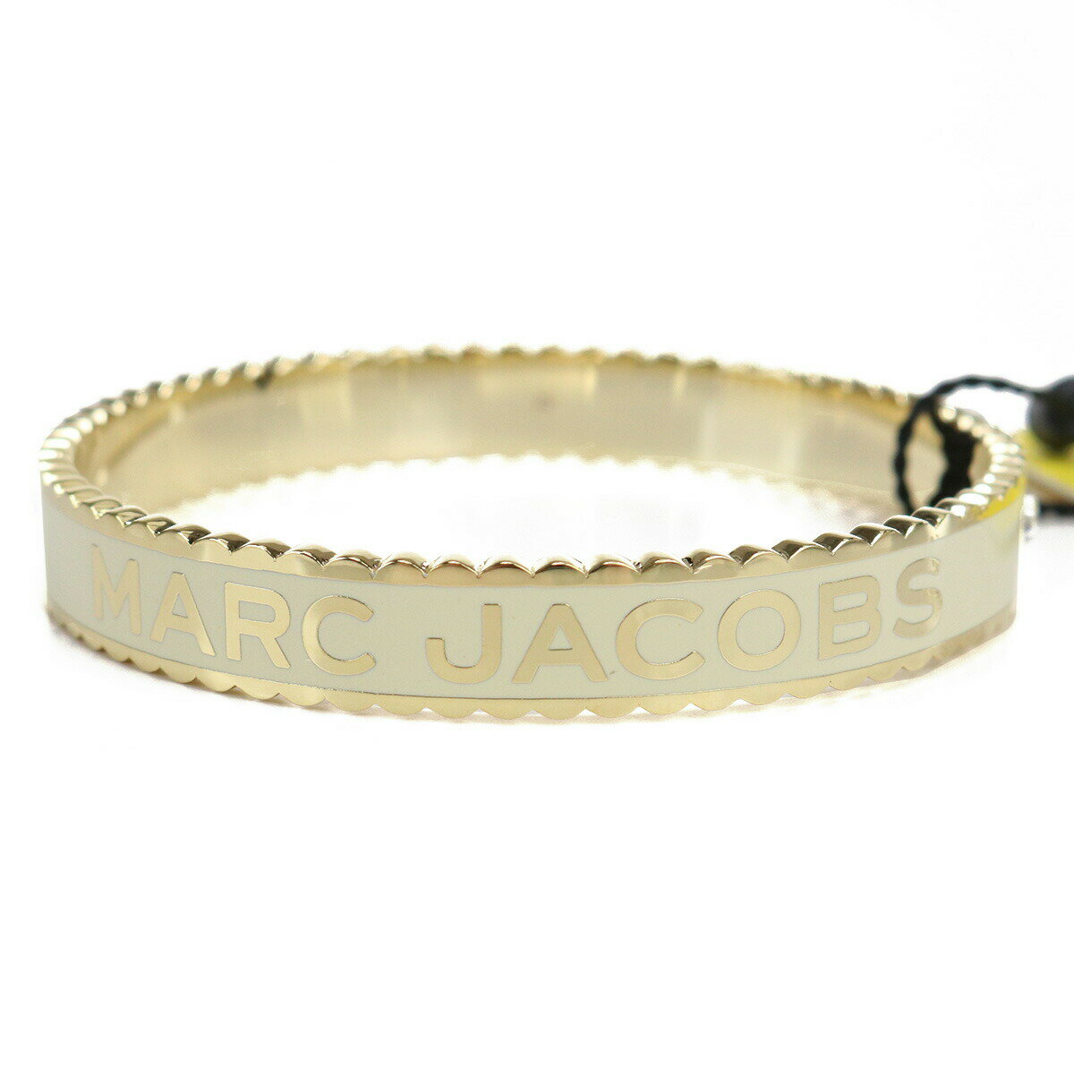 MARC JACOBS ブレスレット マーク・ジェイコブス MARC JACOBS THE MEDALLION LG BANGLE J105MT7PF22 ブレスレット バングル CREAM-GOLD ホワイト系 レディース bh