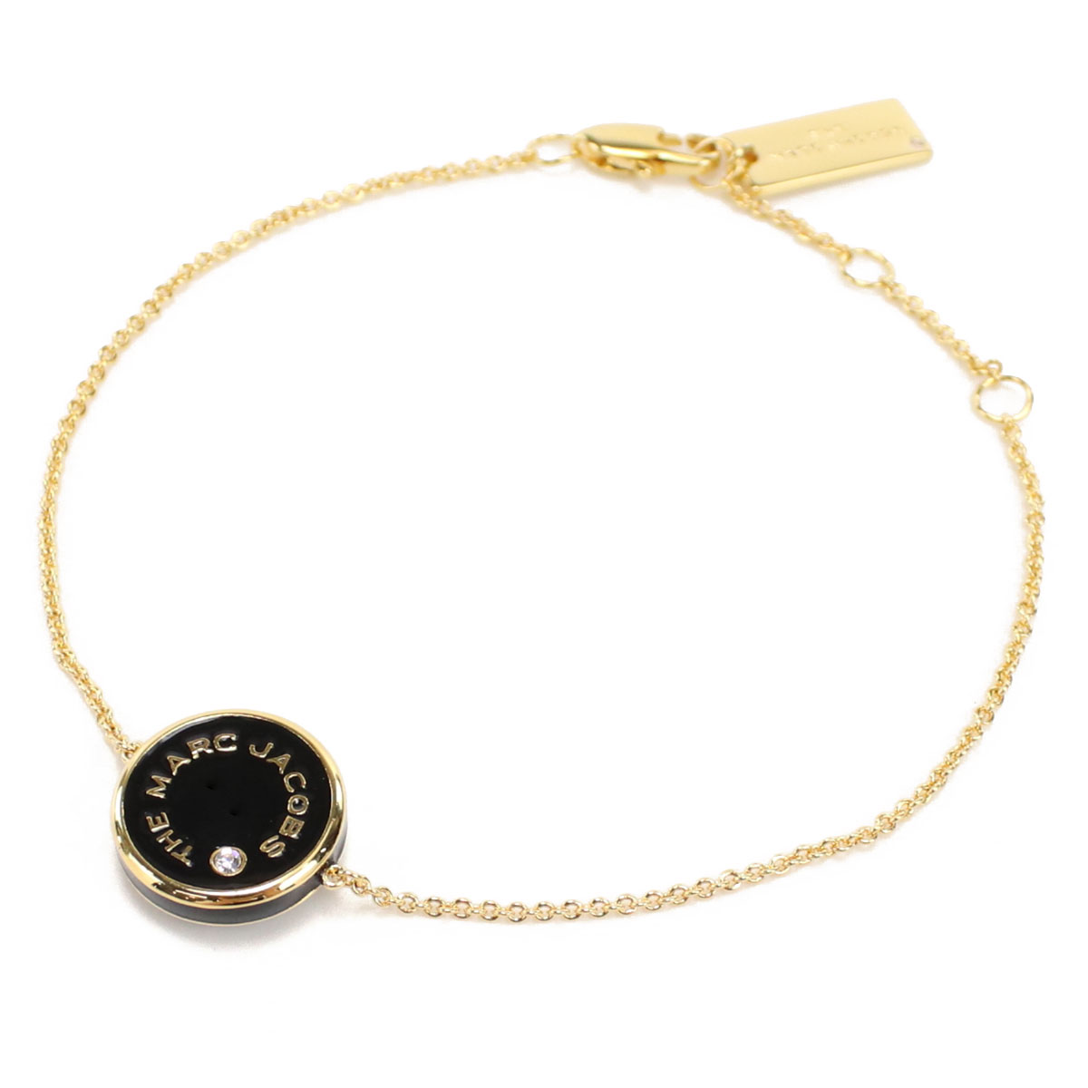 MARC JACOBS ブレスレット マーク・ジェイコブス MARC JACOBS THE MEDALLION BRACELET M0017167 ブレスレット BLACK-GOLD ブラック レディース bh