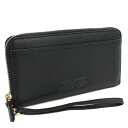 マーク・ジェイコブス MARC JACOBS THE CONTINENTAL WRISTLET S131L01RE22 長財布 ラウンドファスナー BLACK ブラック レディース bh