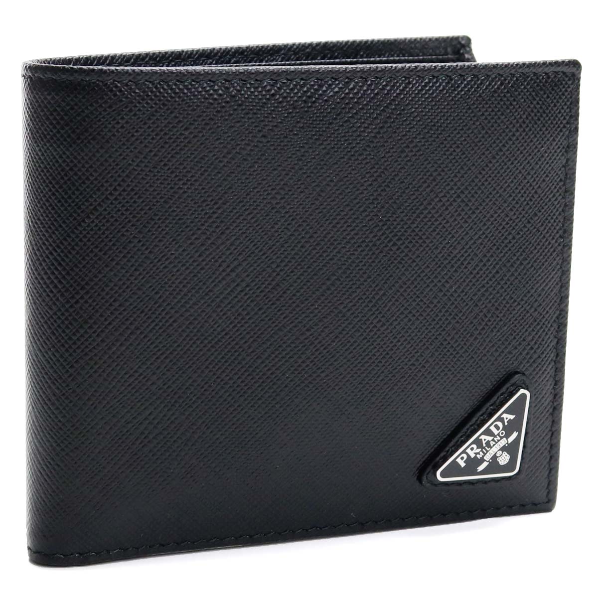 ץ PRADA 2MO738  ޤ 쥶 ܳ եΥ쥶 ֥å NERO F0002 ɥݥåդ դ ꥢ bh