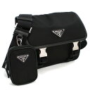 プラダ PRADA 2VD034 斜め掛け ショルダーバッグ NERO ブラック メンズ bh