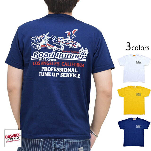 ROAD RUNNER半袖Tシャツ TUNE UP SERVICE Cheswick CH78765 チェスウィック ロードランナー コヨーテ 東洋