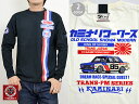 TRANSAM510長袖Tシャツ カミナリ KMLT-151 雷 エフ商会 efu 昭和 レトロ 旧車 ロングTシャツ