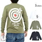 風穴を開けるロングTシャツ 喜人 KJ-32102 きじん 和柄 和風 長袖[new]