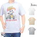 HOT ROD CRUISE半袖Tシャツ PANDIESTA JAPAN 582876 パンディエスタジャパン パンダ 男女兼用 new