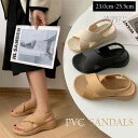 軽くて履き心地の良いPVCサンダル