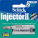 Schick(シック) シック Schick インジェクターII 2枚刃 替刃 (10枚入) グリーン 10枚 (x 1)
