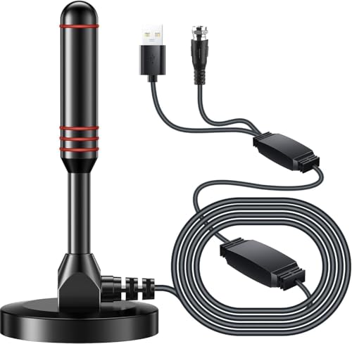 【2025年改良モデル 室内アンテナ】 テレビアンテナ室内 最強 地デジアンテナ 4K HD 無料視聴 530KM受..