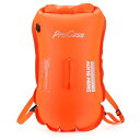 ProCase 防水バッグ 35L 水泳ブイ 収納スペース フロート式 海 川 プール 湖 水辺の必須アイテム, ドライバッグ -オレンジ