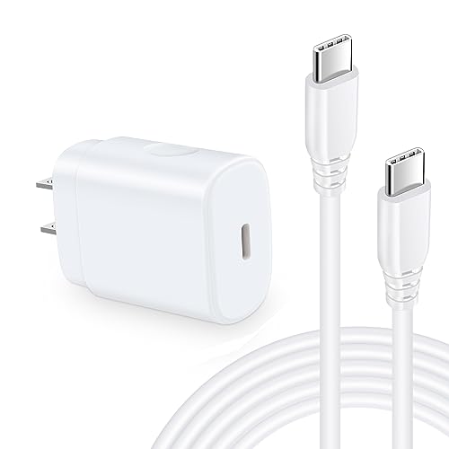 Viviber 急速充電器 Type-C ACアダプター アンドロイド スマホ 充電器 25W PD-PPS対応 Galaxy Andriod iPhone タイプC 60W PD Type-Cケーブル付き ギャラクシー Galaxy A53/A54、iPhone15シリーズ/Google Pixel 7a/Xperia/Aquos/iQOS対応