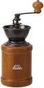 【Amazon.co.jp 限定】 カリタ Kalita コーヒーミル 木製 粒度の安定性が高いアルミ製グラインダー KH-3AM 粗さ調整可能 手挽き コーヒ...