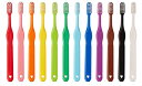 L APIS:歯科専用こどもハブラシ ジュニア 12色 小学生 無地 シンプル 艶消し クルール 12本セット215