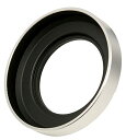 F-Foto HN-40 (シルバー, 金属製) レンズフード (対象レンズ: Nikon Z DX 16-50mm f/3.5-6.3 VR用, 互換品,日本の企業) C-HN40-S(2)
