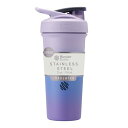 ブレンダーボトル ミキサー シェイカー ボトル Strada Stainless Sleek Stainless steel 25oz(740ml) 【正規輸入品】 ラベンダーオンブル BBSTSS25 LO