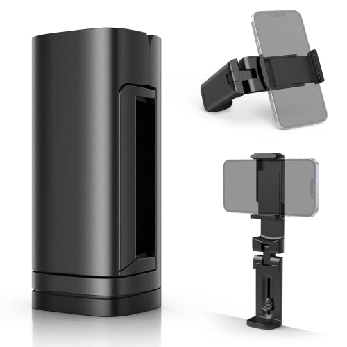 Klearlook 飛行機 スマホスタンド ホルダー 【折畳小型・360度回転】 卓上/クリップ式 スマフォンスタンド 安定性 コンパクト 携帯ホルダー 携帯便利 滑り止め加工 全てのPhoneに対応 キッチン/リビングルーム/オフィス/車載/ベット/旅行 用のサムネイル