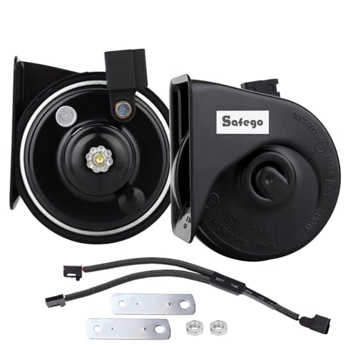 Safego ホーン 車 トヨタ車汎用 【全新バージョン】 レクサスホーン レクサス風 車検対応 車用 ホーン 純正サウンド ホーン 防水 汎用 120db 高...