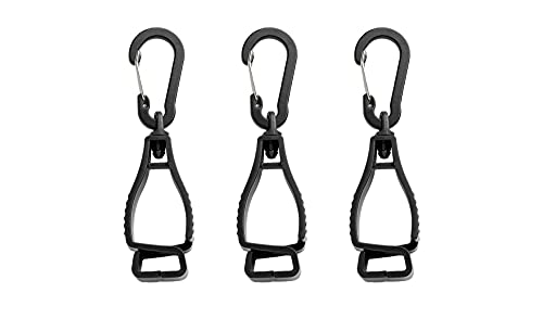 [Philonext] 改良型カラビナ】マルチクリップ キーパーグローブホルダー高強度 グローブホルダー グロ..