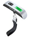 Fosmon (1個セット) 荷物 旅行はかり デジタル はかり/ベルト吊り下げ式ラゲッジチェッカー/計量器/携帯式デジタル スーツケース スケール 【測定可能単位:kg, g / 最大50kgまで量れる /