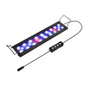 hygger 水槽ライト 30cm~45cm水槽対応 LED 30CM 40CM 45CM 3照明モード 5段階明るさ調整 3タイマー付き アクアリウムライト スライド式 熱帯魚ライト 水槽用 24LED 観賞魚飼育 水草育成 省エネ 長寿命 9W