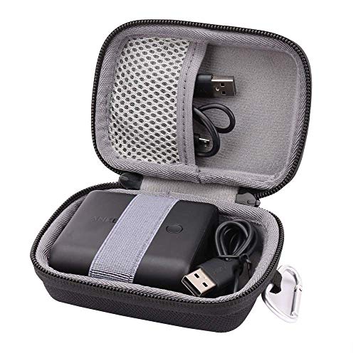 Anker PowerCore Fusion 5000 モバイルバッテリー USB充電器 対応 旅行自宅收納ケース-Aenllosi (black)