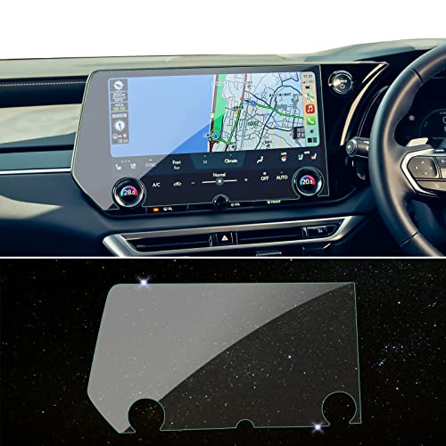 SKTU ナビ保護フィルム 【レクサスRX 専用 】 14インチ カーナビ ガラスフィルム 9H硬度 液晶保護 スム..