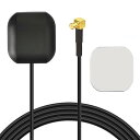 Superbat GPSアンテナ パナソニック・ミニゴリラ用 MCX-P端子直角 配線ケーブル(0.5m) 1575.42MHZ/L1バンド 【パッチ型 汎用 防水 高感度 高精度】【カーナビアクセサリー】