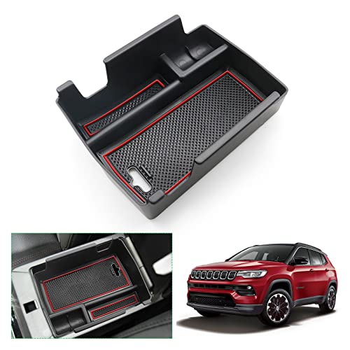 【GAFAT】ジープ コンパス MP型 2代目 2021年～現行 Jeep Compass 新型 専用 車用収納ボックス 収納ボ..