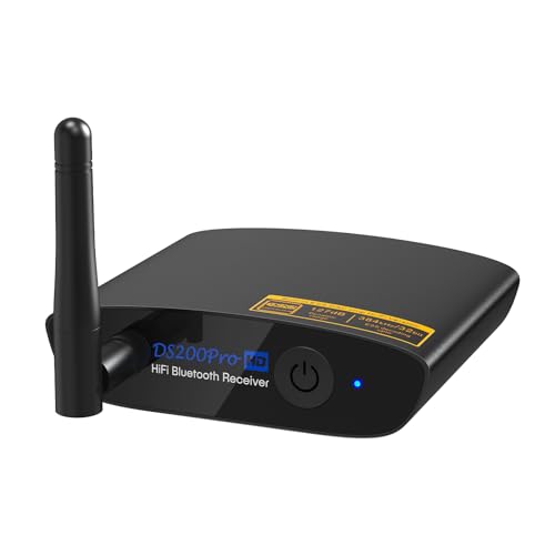 1Mii Bluetooth DAC HiFi ldac Bluetooth レシーバー ブルートゥース オーディオ 受信機 DAコンバーター 5.3 RCA/AUX 3.5mm/光出力 LDAC/APTX HD/APTX LL/AAC対応、スピーカー/サウンドバー/車載 接続て、携帯電話/タブレット/PC のHIFI