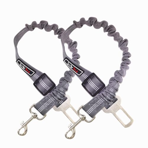 THAIN 犬 シートベルト ペット シートベルト 犬 車専用リード 犬 猫 シートベルト ドライブ ナイロン製..