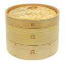 【料理研究家監修】手作り 竹セイロ セイロ専用用紙50枚付 本体2個・蓋1個セット 蒸篭 業務用 せいろ蒸し器 (竹セイロ直径約21cm)