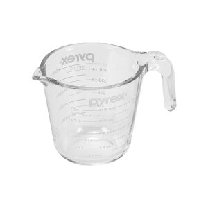PYREX パイレックス メジャーカップ 500ml 耐熱ガラス オーブン対応 電子レンジ対応 食洗機対応 冷凍庫対応 ホワイト CP-8651
