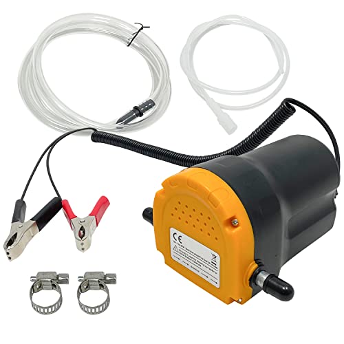 Sutekus ジャッキアップ不要 電動式オイルチェンジャー オイルポンプ 電動 上抜き ポンプ 車 バイク オ..