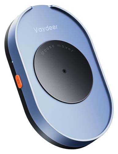 VAYDEER マウスジグラー 検出不能 マウスムーバー 自動 動かす 物理的 Mouse Jiggler Mover、ON/OFFスイッチ付き ドライバーフリー 、PCラップトップをアクティブに維持/在宅勤務をする/生産性向上用