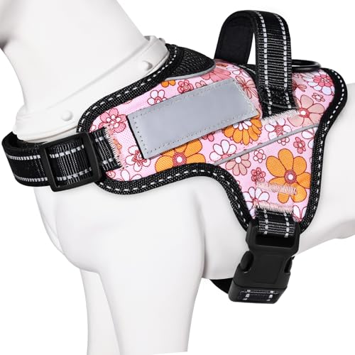 【日本企画犬ハーネス】BaoCheng 犬用胴輪 小型犬/中型犬/大型犬ハーネス 暑さ対策 喉に優しい おしゃ..