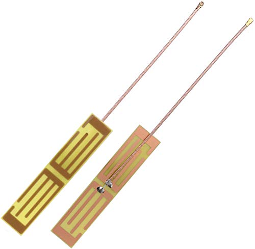 BINGFU 3G 4G LTE アンテナ 汎用 ワイヤレスWANモジュールなど用 LTE・3G・HSPA+・EDGE・GSMなど対応 コネクタ 5dbi 700-2600Mhz 無指向性 ミニサイズアンテナ 2本入
