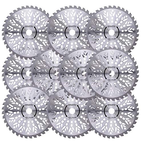 SHUZIYU 草刈機用チップソー 230x36P 10枚組
